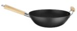 Wok mit Holzgriff, HENDI, ⌀324x565mm – Bild 2