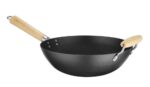 Wok mit Holzgriff, HENDI, ⌀324x565mm – Bild 3