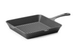 Gusseisen-Grillpfanne, HENDI, Schwarz, 250x250x(H)50mm, Quadratisch – Bild 2