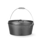 Gusseisentopf, HENDI, 7,2L, Schwarz, ⌀310x(H)130mm, Rund – Bild 3
