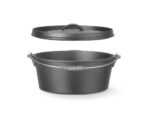 Gusseisentopf, HENDI, 7,2L, Schwarz, ⌀310x(H)130mm, Rund – Bild 4