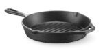 Gusseisen-Grillpfanne, HENDI, 398x265x(H)48mm – Bild 2