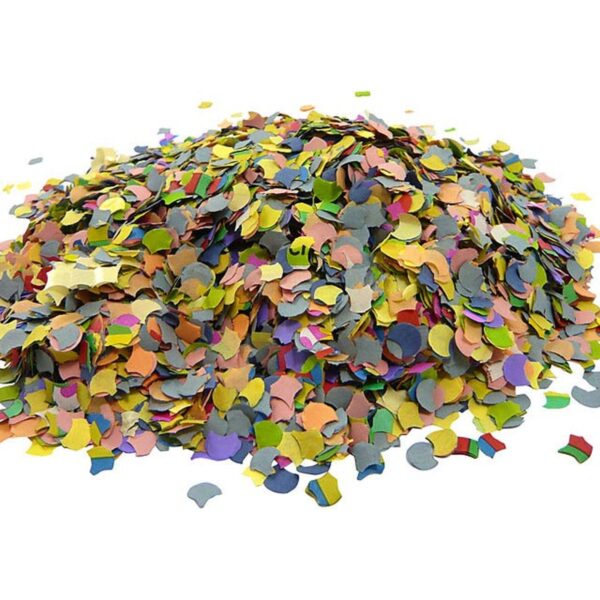 Papierkonfetti bunt gemischt 100gr.