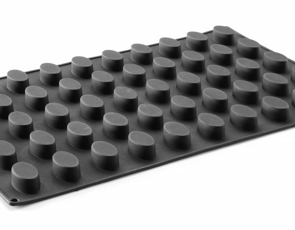 Silikonform OVAL, HENDI, 570x375x(H)20mm, Oval