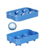 Eiswürfelform, kugelförmig, BarUp, Blau, 180x125x(H)50mm – Bild 4
