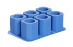 Eiswürfelform, Shotglas, BarUp, Blau, 125x190x(H)60mm – Bild 2
