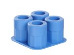Eiswürfelform, Shotglas, BarUp, Blau, 122x122x(H)60mm – Bild 2