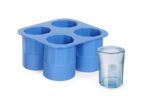Eiswürfelform, Shotglas, BarUp, Blau, 122x122x(H)60mm – Bild 3