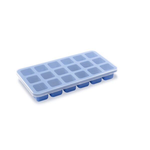 Eiswürfelform mit Deckel, BarUp, Blau, 217x114x(H)30mm