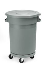 Wagen für Abfalleimer rund, AmerBox, Passend für 691403, ⌀400x(H)165mm – Bild 2