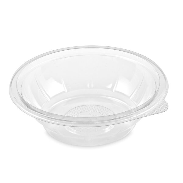 Salatschalen rund O 17,6 x 4,8 cm klar 500 ml (PET), 50 Stk.