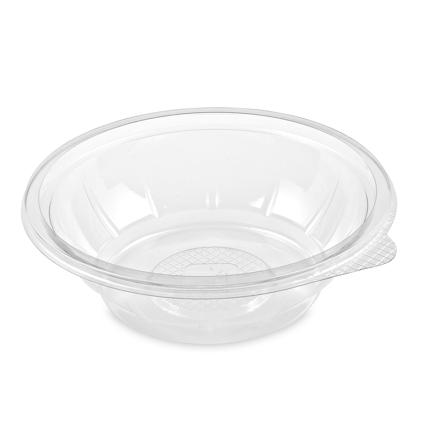 74355 Salatschalen rund O 17,6 x 4,8 cm klar 500 ml (PET), 50 Stk. – Bild 1