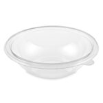 Salatschalen rund O 19,9 cm PREMIUM klar 750 ml (PET), 50 Stk.