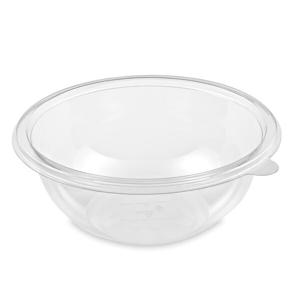 Salatschalen rund O 19,9 cm PREMIUM klar 1000 ml (PET), 50 Stk.