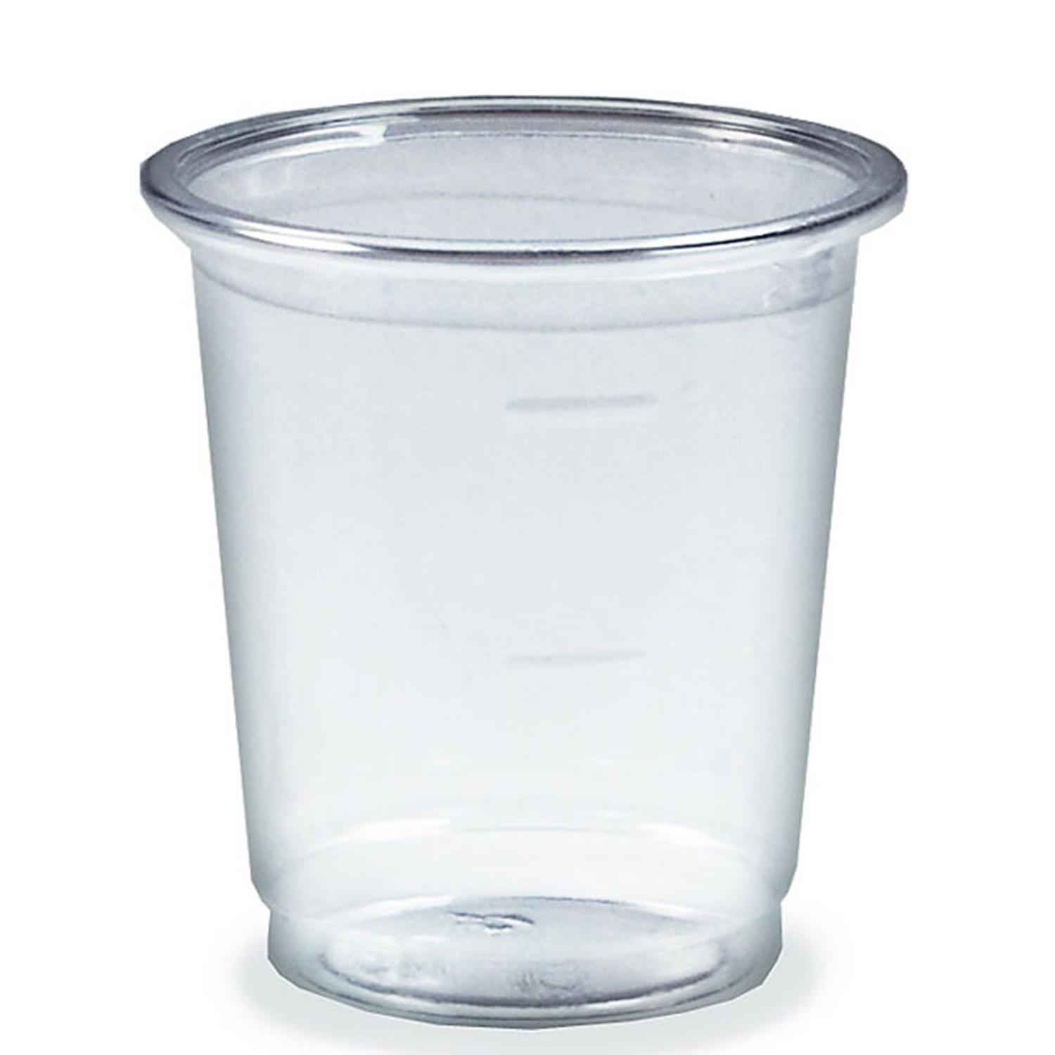 76004 Trinkbecher Medizinbecher Schnapsbecher glasklar PET 2 cl / 4 cl, 40 Stk. – Bild 1