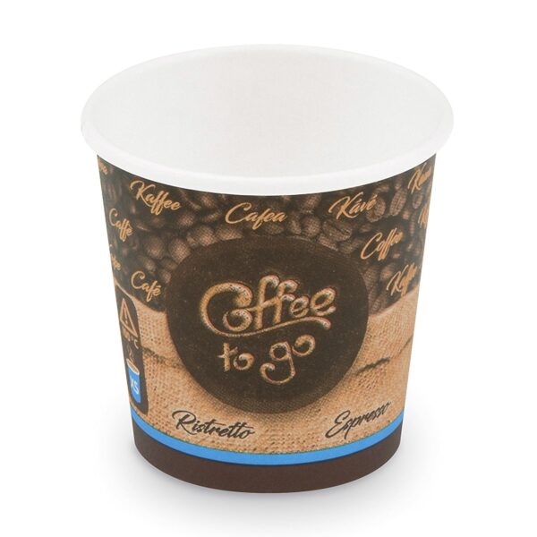 Kaffeebecher XS 'Coffee To Go' für Espresso Ristretto 80 ml 110 ml, 50 Stk.