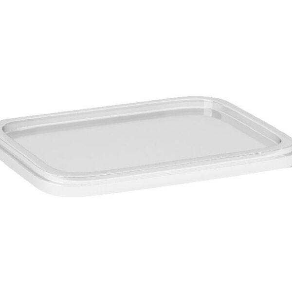 Deckel klar für PP Rechteckschalen der 775xx-er Serie, 50 Stk.