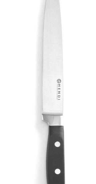 Tranchiermesser, HENDI, Kitchen Line, Schwarz, (L)330mm