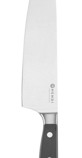 Kochmesser 250 mm, geschmiedet, HENDI, Profi Line PLUS, Schwarz, (L)385mm