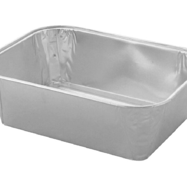 Aluschale eckig 550 ml, 149 x 109 x 45 mm, 50 Stk.