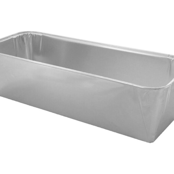 Aluschale eckig 2270 ml, 305 x 117 x 80 mm, 50 Stk.