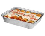Alu-Menüschalen Aluschalen ungeteilt 930 ml, 227 x 177 x 30 mm, 100 Stk. – Bild 3