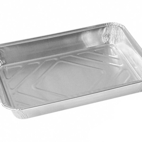 Alu-Menüschalen Aluschalen ungeteilt 1150 ml, 227 x 177 x 39 mm, 100 Stk.