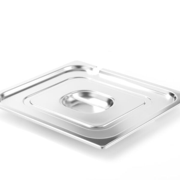 Gastronorm-Deckel mit Löffelaussparung, HENDI, Profi Line, GN 2/3, 354x325mm