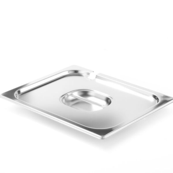 Gastronorm-Deckel mit Löffelaussparung, HENDI, Profi Line, GN 1/2, 265x325mm