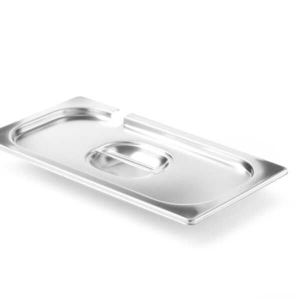 Gastronorm-Deckel mit Löffelaussparung, HENDI, Profi Line, GN 1/3, 325x176mm