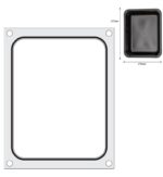 Matrize für Versiegelungsmaschine, HENDI, ein Behälter (227x178 mm) – Bild 3