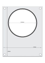Matrize für Versiegelungsmaschine, HENDI, ein runder Behälter (ø165 mm) – Bild 2