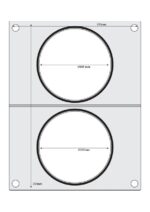 Matrize für Versiegelungsmaschine, HENDI, zwei runde Behälter (ø115 mm) – Bild 2