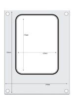 Matrize für Versiegelungsmaschine, HENDI, ein Behälter (187x137 mm) – Bild 2