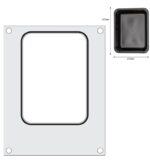 Matrize für Versiegelungsmaschine, HENDI, ein Behälter (187x137 mm) – Bild 3