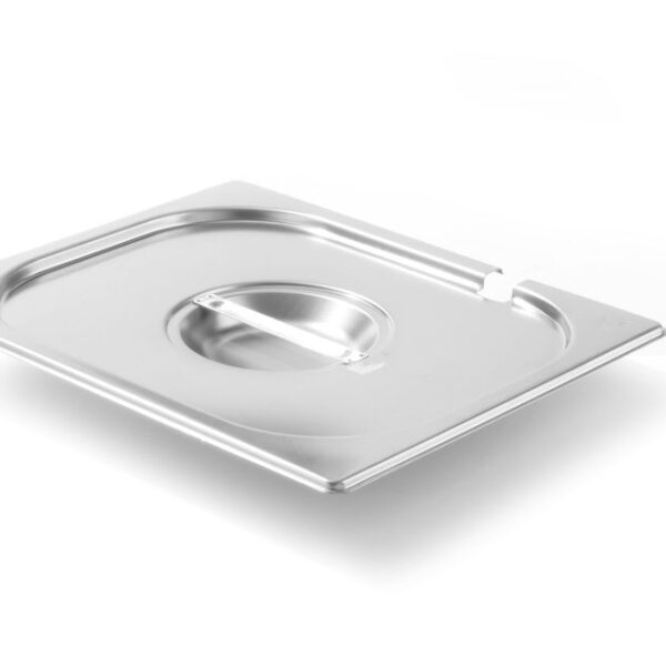 Gastronorm-Deckel mit Löffelaussparung, HENDI, Kitchen Line, GN 1/2, 265x325mm