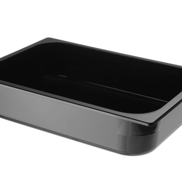 Eiscreme-Behälter Polycarbonat, HENDI, 5L, Schwarz, 360x250x(H)80mm