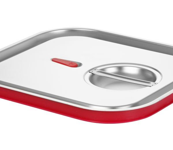 Gastronorm-Deckel mit Silikonrand, HENDI, Kitchen Line, GN 2/3, 354x325mm