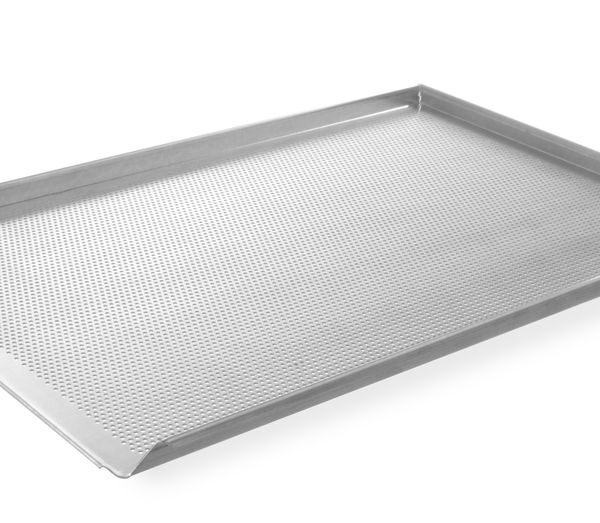 Blech, perforiert, 3 Ränder, HENDI, 600x400x(H)20mm