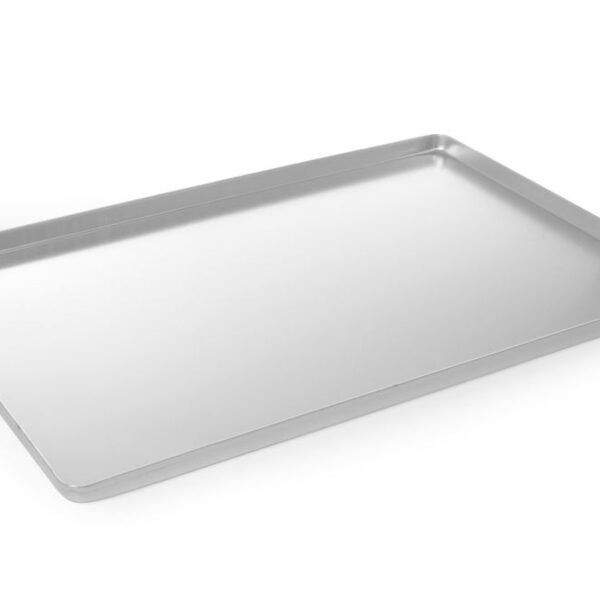 Auslagetablett für Süsswaren, HENDI, Silber, 600x400x(H)20mm