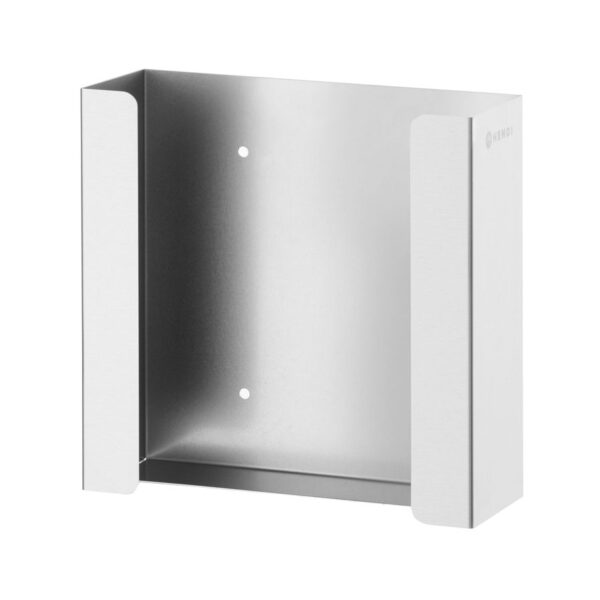 Handschuhspender, HENDI, 2 Boxen, Silber, 260x96x(H)260mm