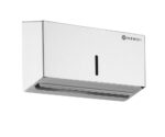 Papierhandtuchspender, abschließbar, HENDI, 250 Stück, Silber, 260x120x(H)160mm – Bild 2