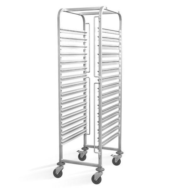 Abräumwagen - 15 x 600x400mm, HENDI, Profi Line, 515x680x(H)1710mm
