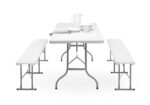 Buffet-Tisch, AmerBox, Max. Last 150 kg., 1830x750x(H)740mm – Bild 3