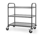 Servierwagen mattschwarz, HENDI, 905x585x(H)945mm – Bild 2