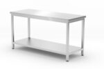 Mitteltisch mit Ablage – verschraubt, Tiefe 600 mm – Bild 3