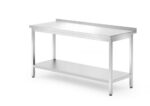 Wandtisch mit Ablage – verschraubt, Tiefe 700 mm – Bild 2