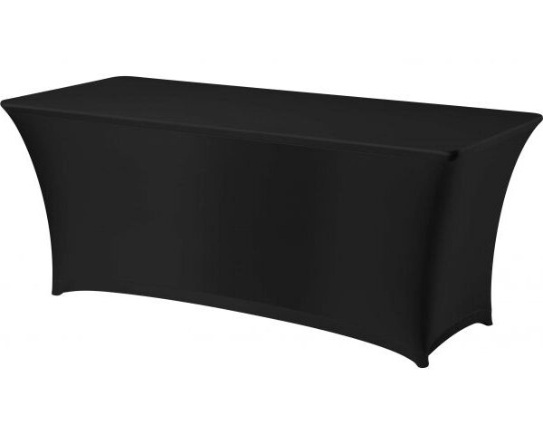 Tischhusse, rechteckig, HENDI, Kitchen Line, 810934, Schwarz, 1200x760x(H)730mm