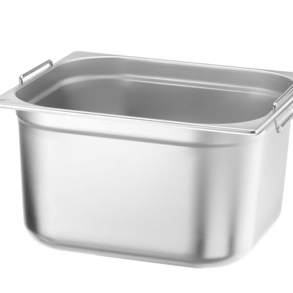 Gastronorm-Behälter 2/3 Budget Line mit Griffen, HENDI, Budget Line, GN 2/3, 17L, 354x325x(H)200mm