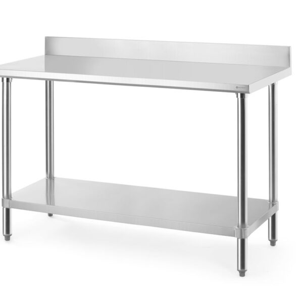 Arbeitstisch mit Aufsatz, HENDI, Budget Line, 1400x600x(H)950mm